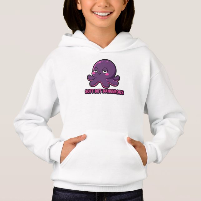 Camiseta Polvo Kawaii Engraçado Sonolento (Frente)