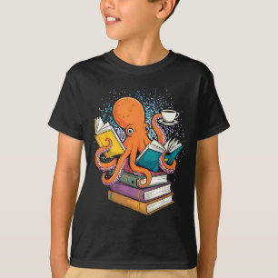 Camiseta Polvo livro leitura leitor oceano engraçado