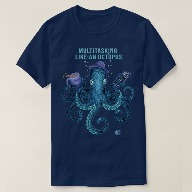 Camiseta Polvo multitarefa engraçado (Frente do Design)