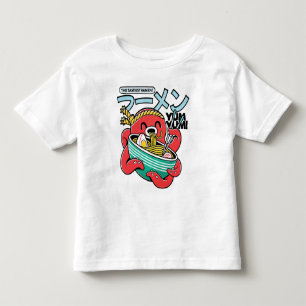 Camiseta Polvo Ramen Mais Saboroso – Macarrão Japonês Kawai