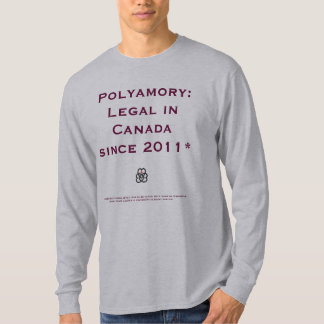 Camiseta Polyamory: Legal em Canadá (ou é…?)