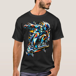 Camiseta Polygart Skateboarder Skater Skateboard Skatebo