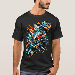 Camiseta Polygart Skateboarder Skater Skateboard Skatebo