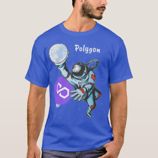 Camiseta Polygon MATIC Space Man Astronaut Dunk Crypto Cryp