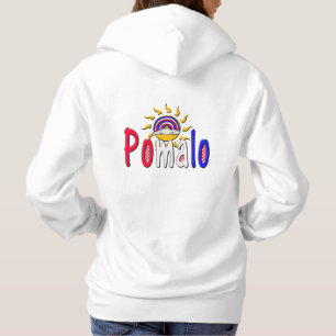Camiseta Pomalo - Relaxação Croata com Sol e Arco-íris