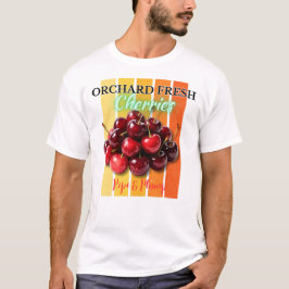 Camiseta Pomar Cerejas Frescas - Ripe e Bomba