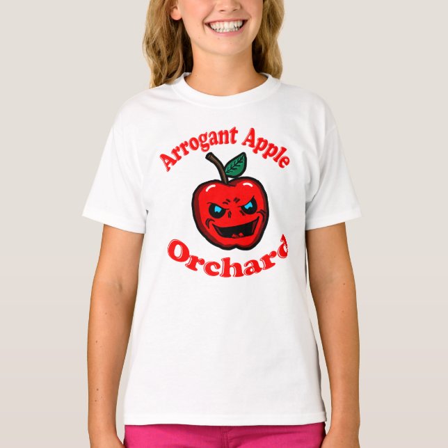 Camiseta Pomar de Maçã Arrogante (Frente)
