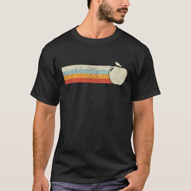 Camiseta Pomares De Maçã Vintage Apple Picting (Frente)