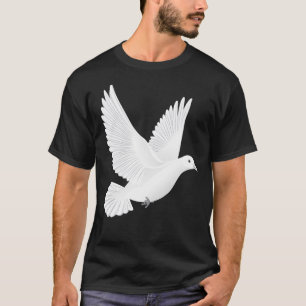 Camiseta Pomba branca