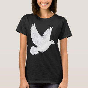 Camiseta Pomba branca