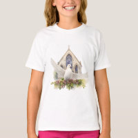 Pomba Branca com Igreja