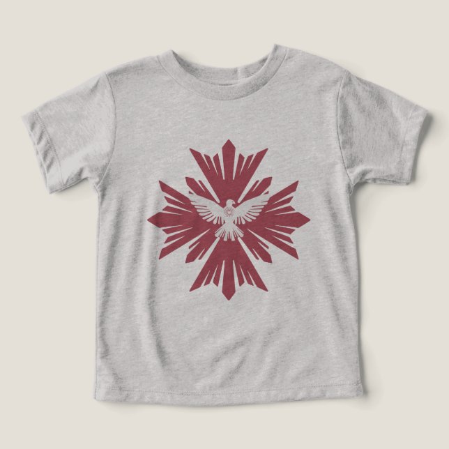 Camiseta Pomba divina da paz (Design frontal)