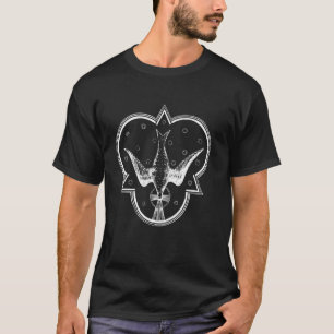 Camiseta Pomba do Espírito Santo Línguas de Fogo Chama Símb