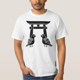 Camiseta Pombas viradas para Torii