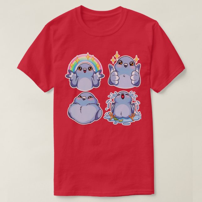 Camiseta Pombo 12 (Frente do Design)