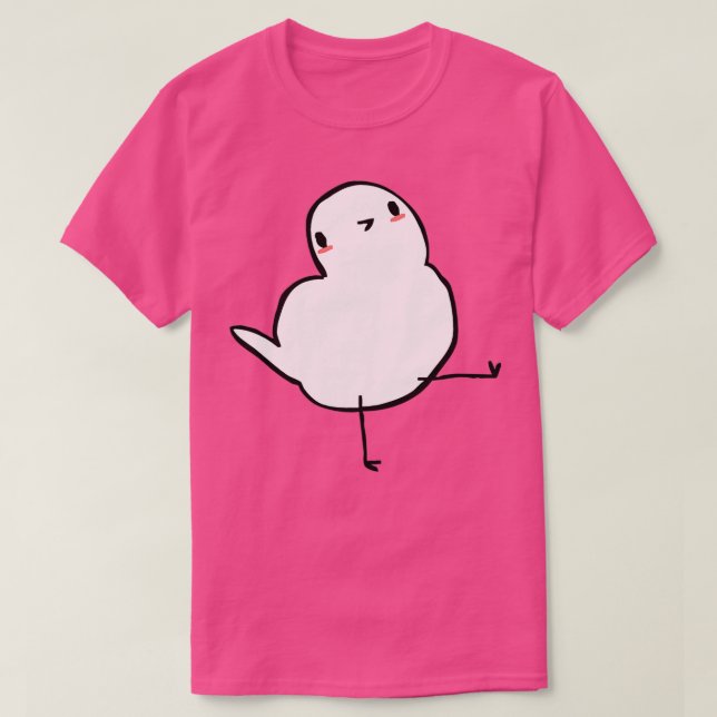 Camiseta Pombo 2 24 (Frente do Design)