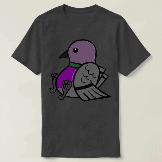 Camiseta Pombo 3 10 (Frente do Design)