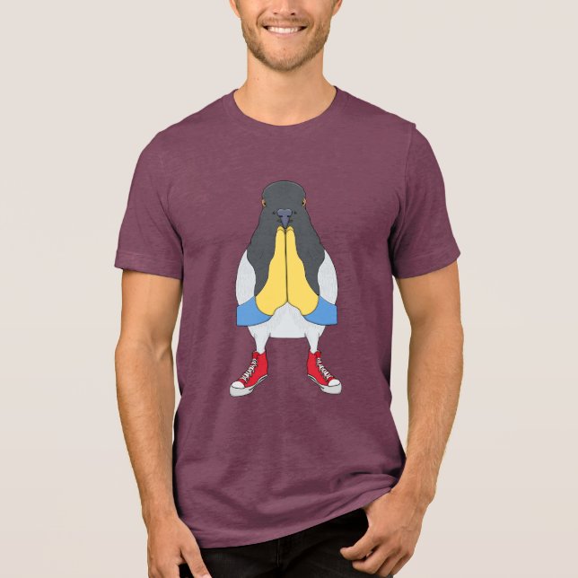 Camiseta Pombo com Sapatos (Frente)