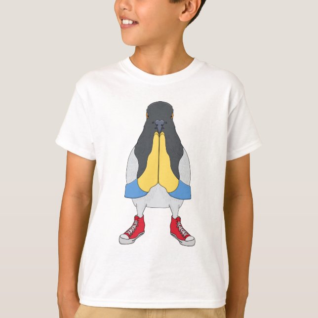 Camiseta Pombo com Sapatos (Frente)