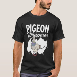 Camiseta Pombo-Correio Engraçado Pombo Amante De Pássaros O