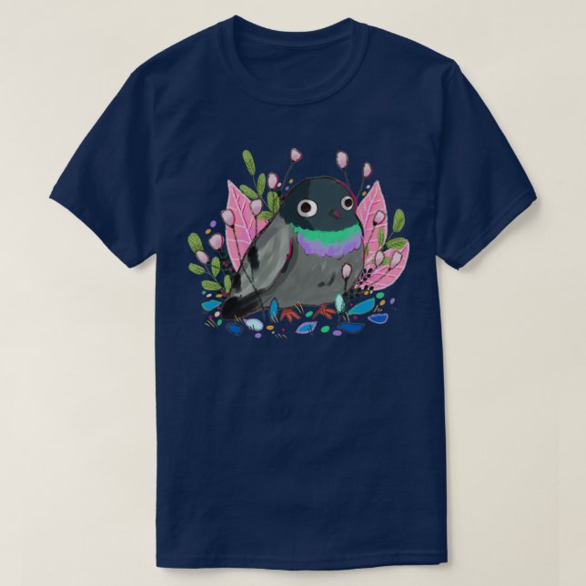 Camiseta Pombo-corta 11 (Frente do Design)