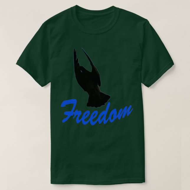 Camiseta pombo da liberdade (Frente do Design)