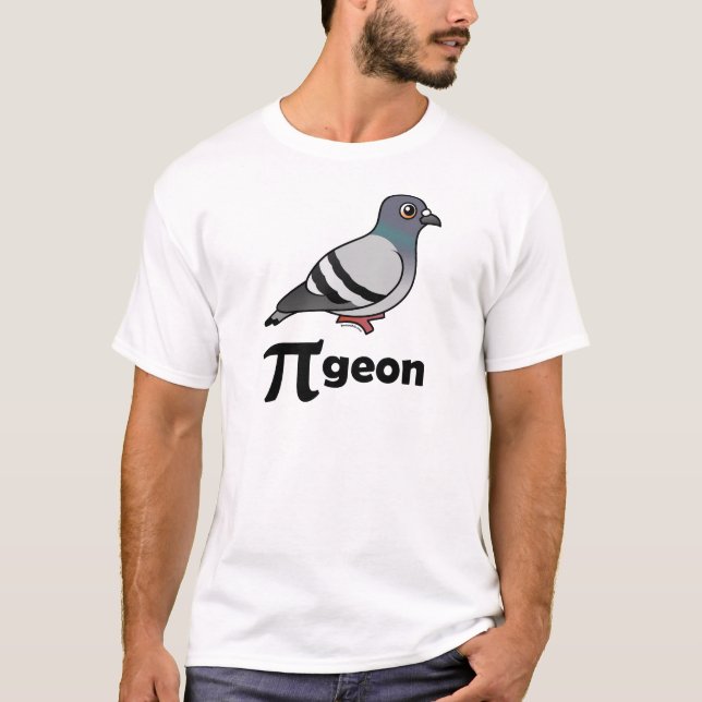 Camiseta Pombo de Birdorable/pombo Pi (Frente)