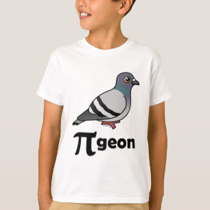 Camiseta Pombo de Birdorable/pombo Pi