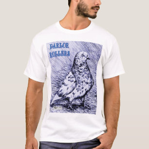 Camiseta Pombo do rolo da sala de estar