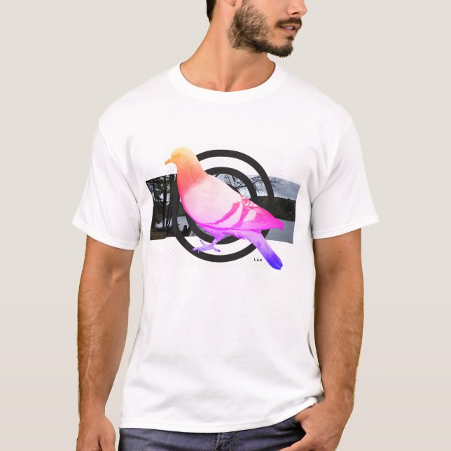 Camiseta Pombo e Alvos (Frente)