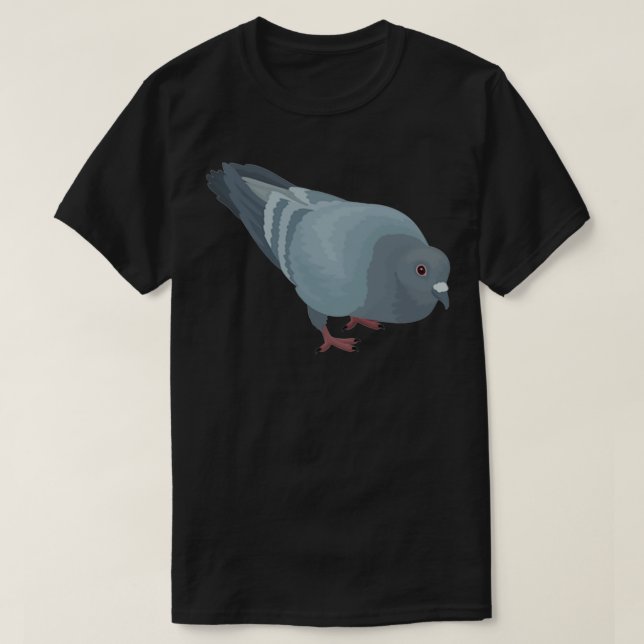 Camiseta Pombo-gato 2 (Frente do Design)