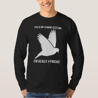 Camiseta Pombo Legal Para Homens Mulheres Pombo-das-rochas 