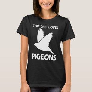 Camiseta Pombo legal Para Raparigas Crianças Rock Dove Páss