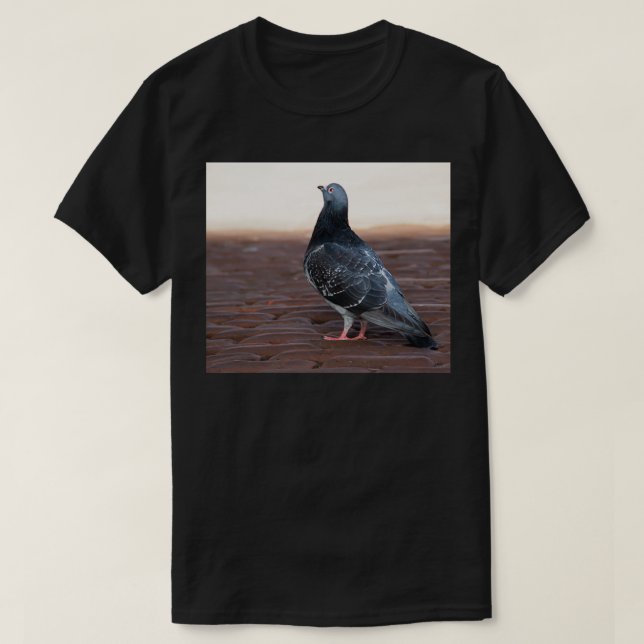 Camiseta Pombo orgulhoso (Frente do Design)