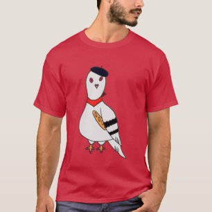 Camiseta Pombo parisiense