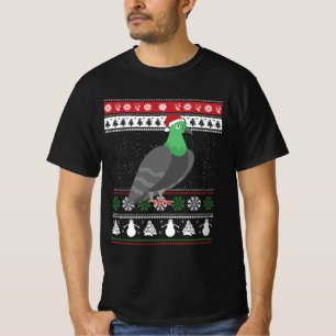 Camiseta Pombo - Pombo de Natal Feio Natal