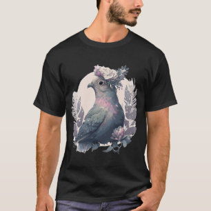Camiseta Pombo-pombo-pombo-pomba-pomba-pomba-de-pássaro-cor