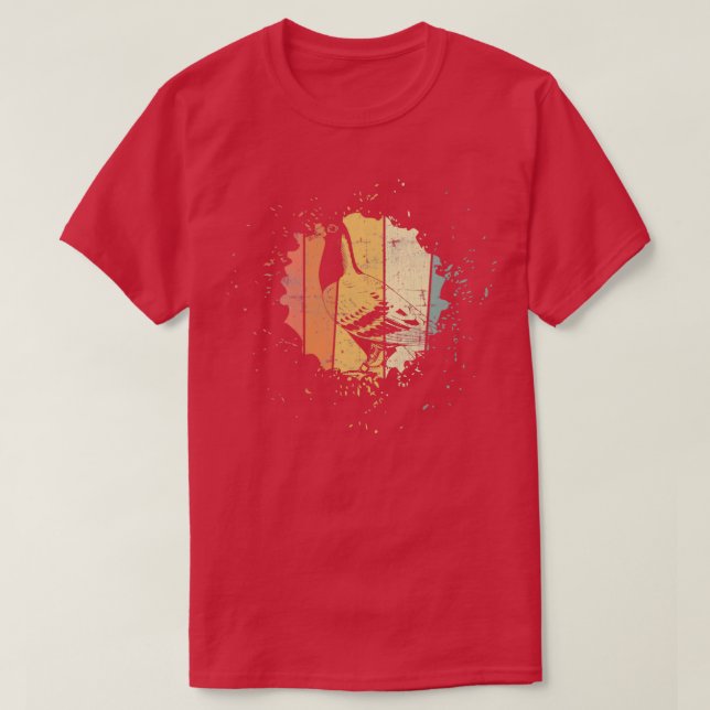 Camiseta Pombo-pombo-vintage 3 (Frente do Design)