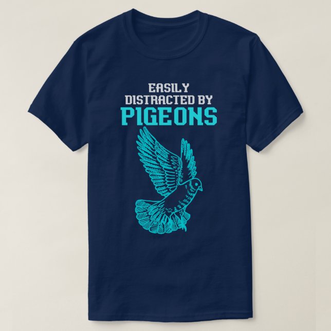 Camiseta Pombo-Presente-Pombo (Frente do Design)