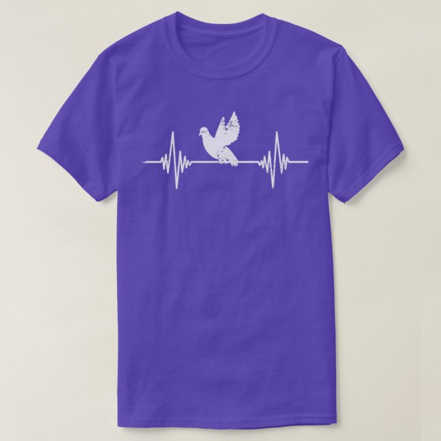 Camiseta Pombo pulsante (Frente do Design)