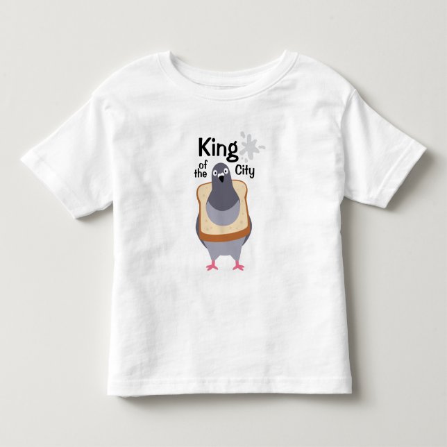 Camiseta Pombo - Rei da cidade (Frente)