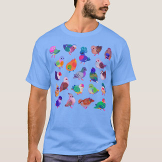 Camiseta Pombo selvagem