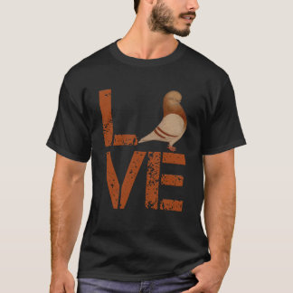 Camiseta Pombos Adoram Inglês Tumbadores De Roda Longa
