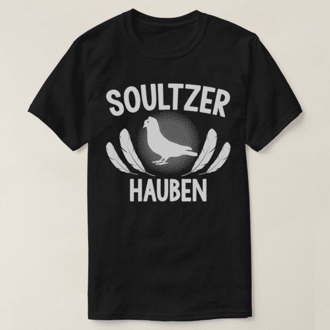 Camiseta Pombos-fantasma primavera 14 Soultzer Hauben (Frente do Design)