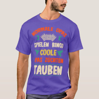 Camiseta Pombos-pombos-raça jogam bingo