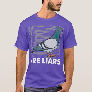 Camiseta Pombos São Mentirosos Não Arrancam Espiões Reai