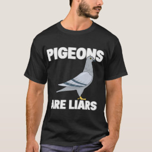 Camiseta Pombos São Mentirosos - Pássaros Não São Verdadeir