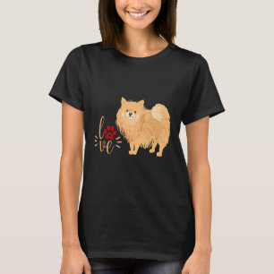 Camiseta Pomerânia Amante de os animais Cão Lover Spitz Pet