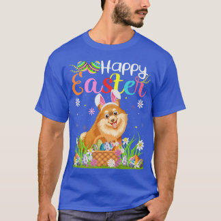 Camiseta Pomerânia de coelho de ovo canino funny batedor po