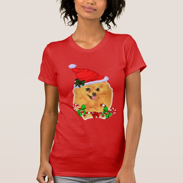 Camiseta Pomerânia Lovers Natal (Frente)